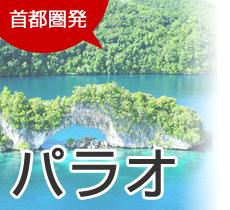 首都圏発　パラオ旅行