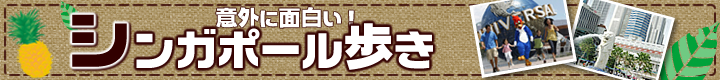 意外に面白い!シンガポール歩き 意外に面白い!シンガポール歩き