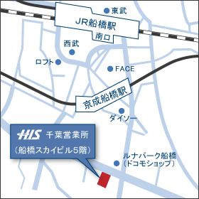 千葉営業所マップ