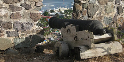 1789年にフランス領の首都マリゴに建てられた砦