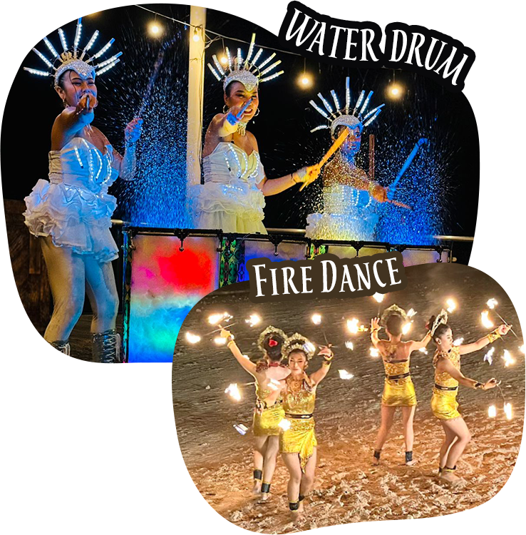 ファイヤーダンス＆日替わりイベント