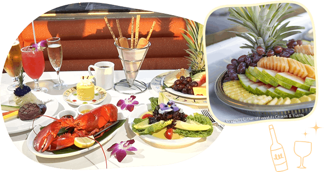 豪華コースディナー