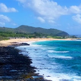 東オアフ絶景・ライン