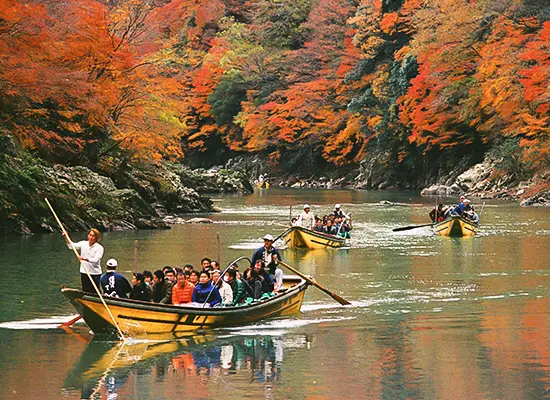 京都_保津川下り（イメージ）
