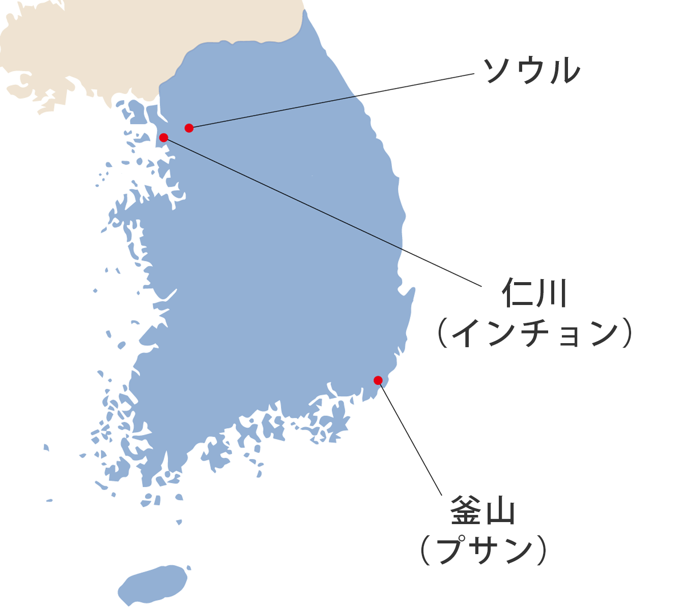 韓国MAP