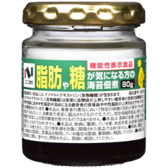 脂肪や糖が気になる方の海苔佃煮