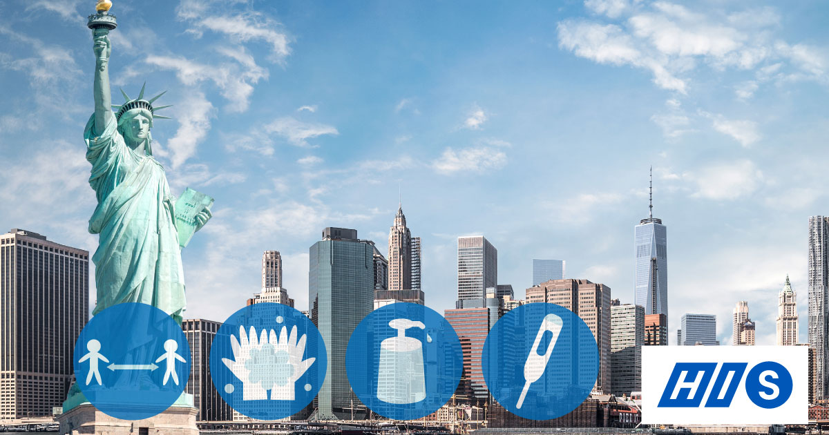 新型コロナウイルス対策海外出張プラン アメリカ