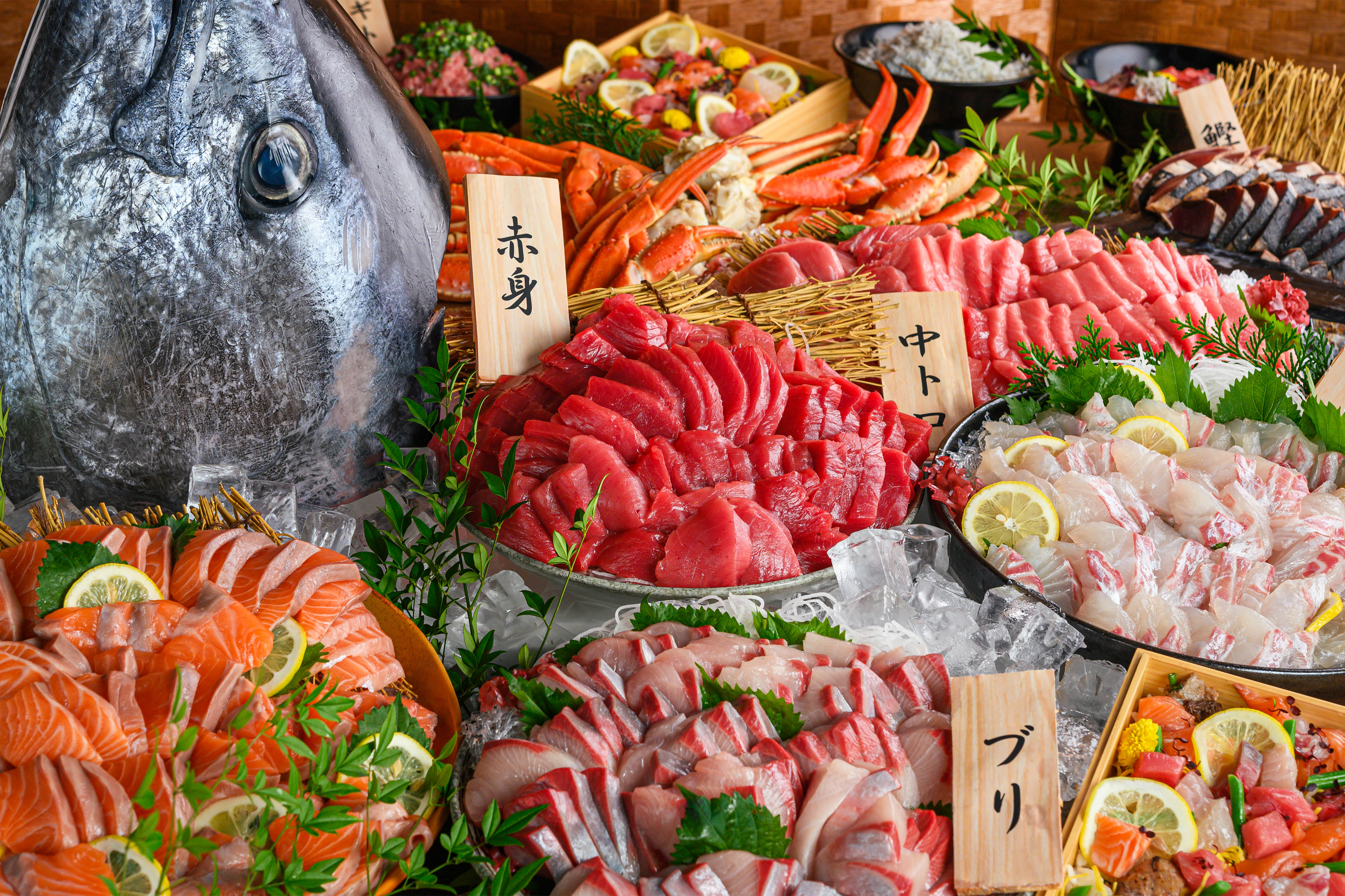 海鮮バイキング いろは（豊洲）料理写真