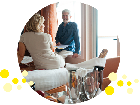 客室とサービス