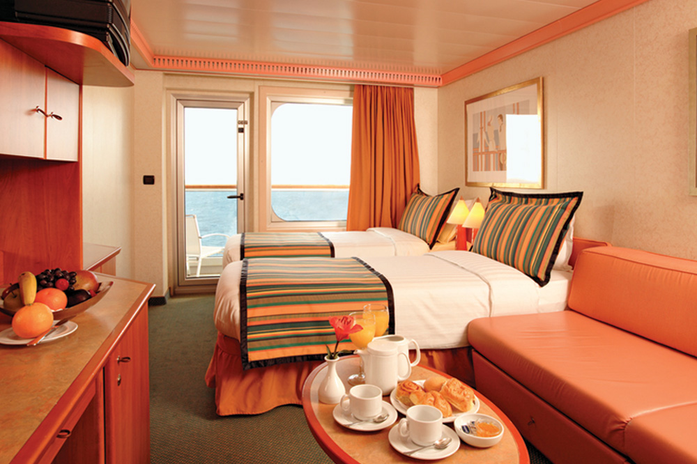 海側バルコニー