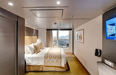 海側バルコニー