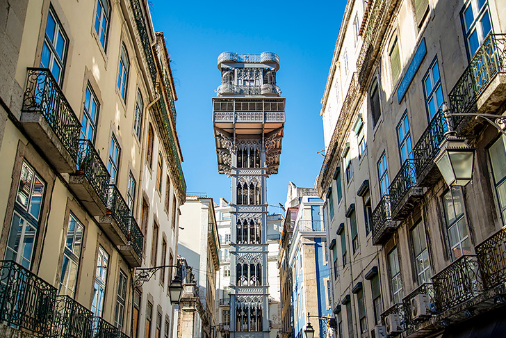 サンタ・ジュスタのエレベーターのイメージ写真