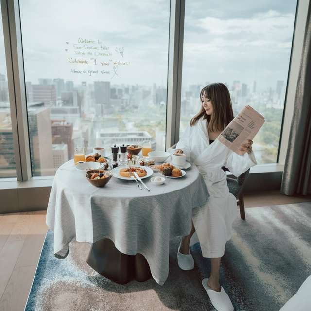 フォーシーズンズホテル東京大手町 BREAKFAST（イメージ）