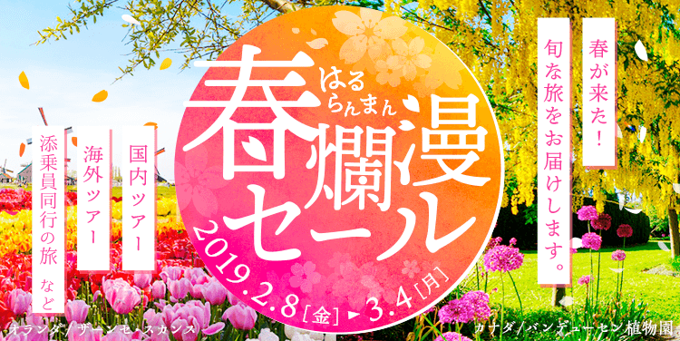春爛漫セール