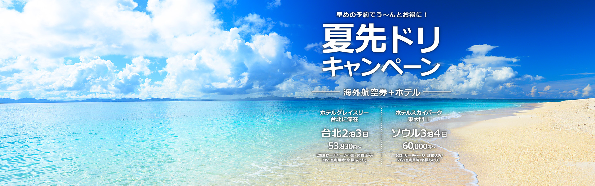 夏先ドリキャンペーン