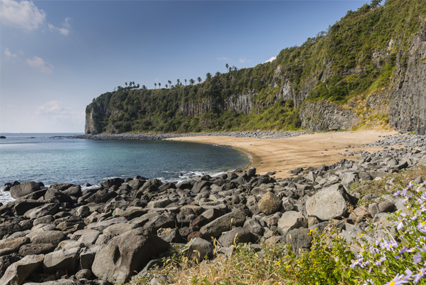 チェジュ島・中文（チュンムン）海岸