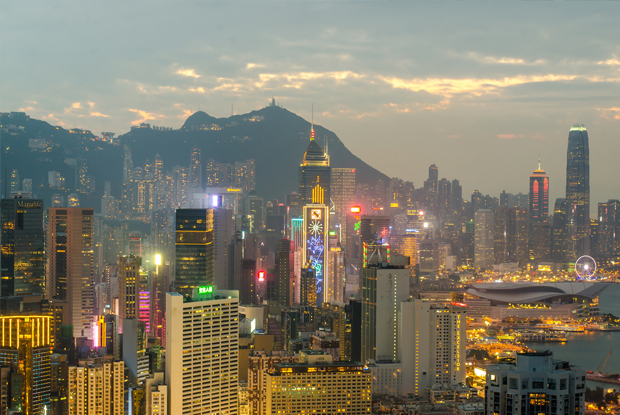 香港の夜景