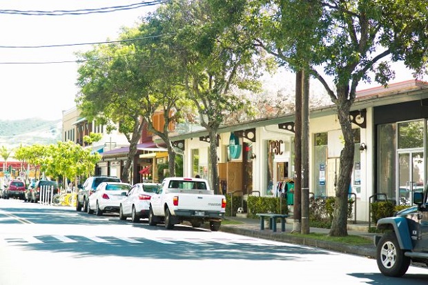 おしゃれな街並みが続くカイルアは、一度は訪れてみたい街（写真提供：ハワイ州観光局）