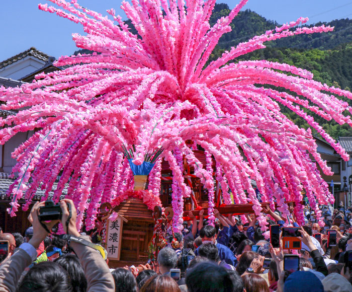 Mino Festival (Hana-Mikoshi)