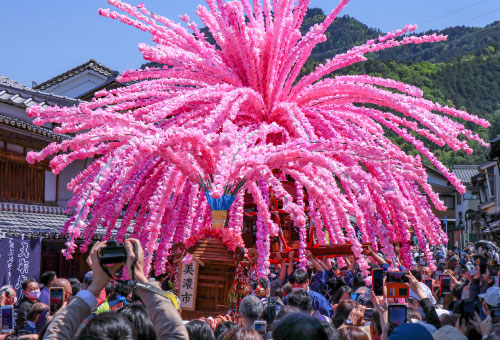Mino Festival (Hana-Mikoshi)