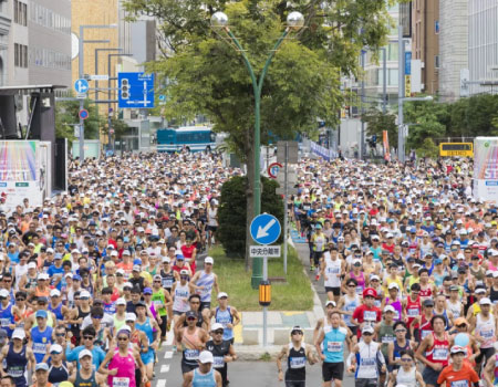 2024 Hokkaido Marathon Entry (the right to run) + 3 Nights Accommodation Plan