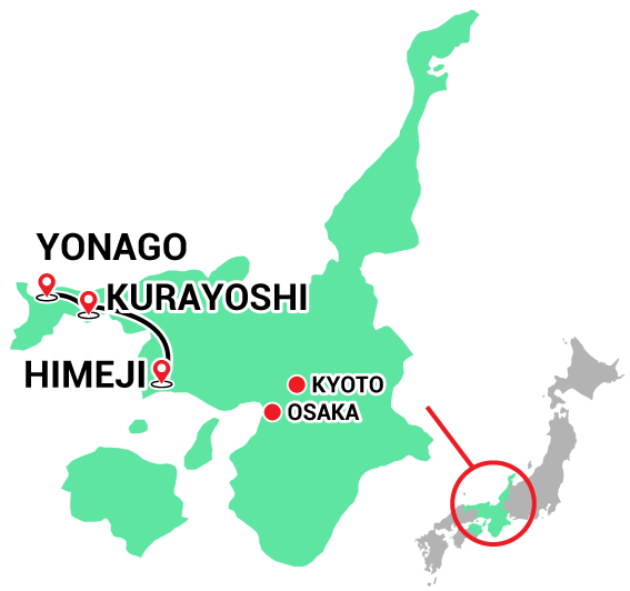 Kansai map