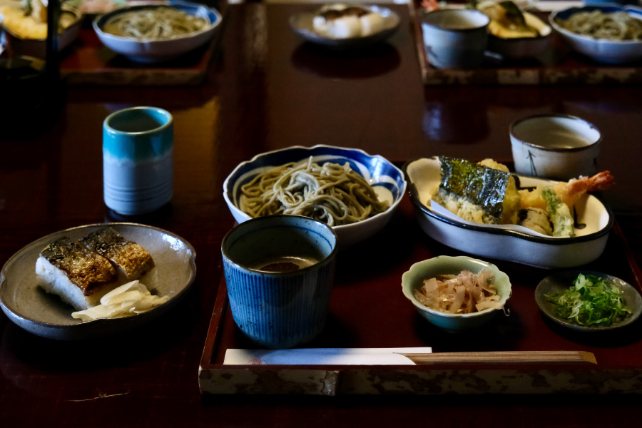 Lunch at Urushiya