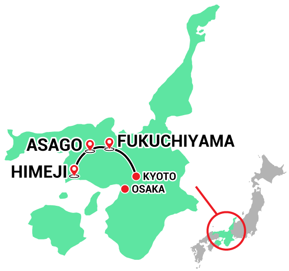Kansai map