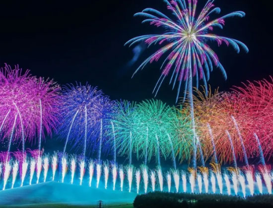 Moerenuma Art Fireworks