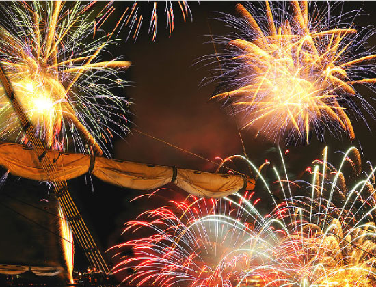 Lake Suwa Fireworks Festival