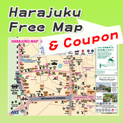Tokyo Harajuku MAP