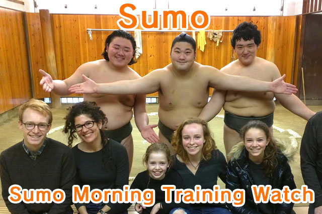 Sumo morning training watch