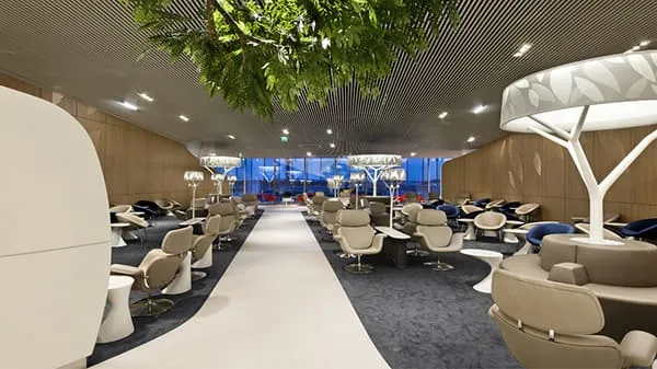 エールフランス航空空港ラウンジ（イメージ）