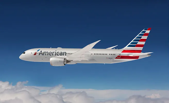 B787 ドリームライナー機影（イメージ）