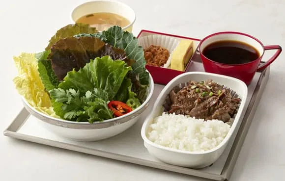 エコノミークラス機内食（イメージ）