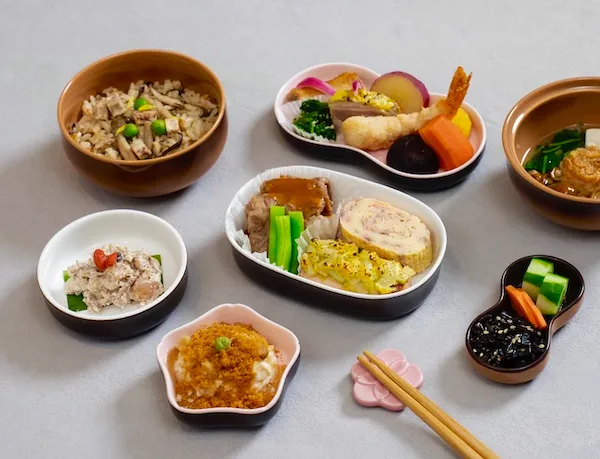 「燈々庵」監修機内食(イメージ)