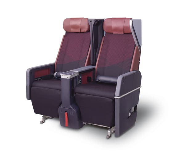 JALエアバス A350-1000プレミアムエコノミークラスシート（イメージ）