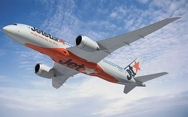 B787機影（イメージ）