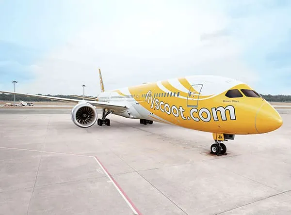ボーイング787ドリームライナー機影（イメージ）