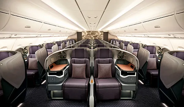 A380ニュービジネスクラスシート（イメージ）