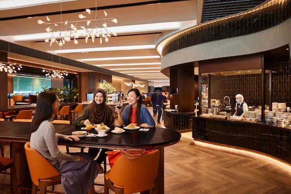 シンガポール空港 第3ターミナル SilverKris Lounge（イメージ）