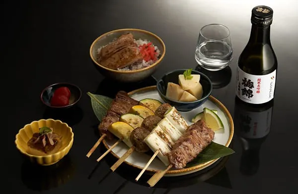 ビジネスクラス機内食(イメージ)