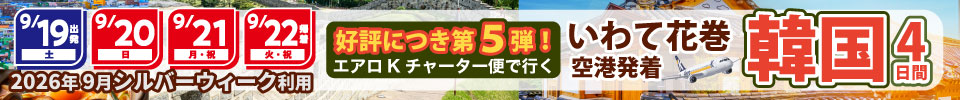 花巻清州チャーター