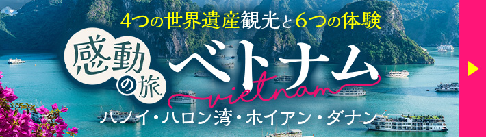 感動の旅 ベトナム6日間