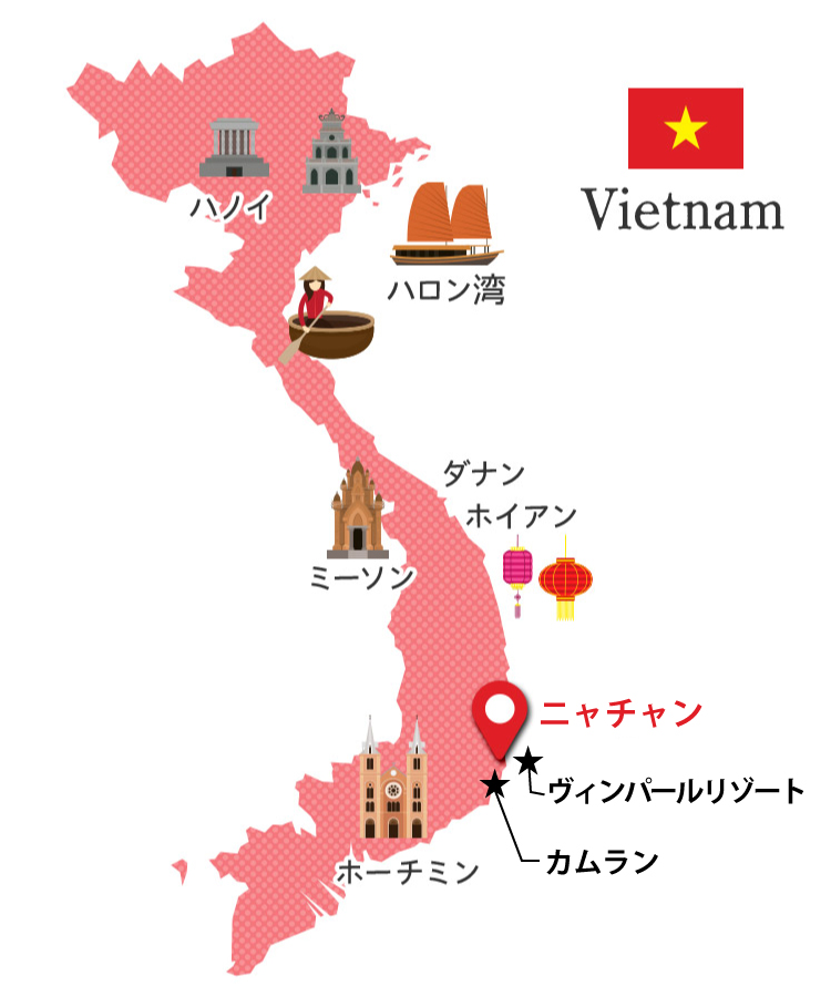 ニャチャンマップ