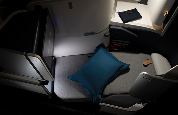 エールフランス航空ビジネスクラス シート一例