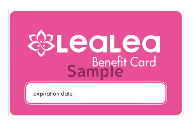 LeaLeaベネフィットカード イメージ
