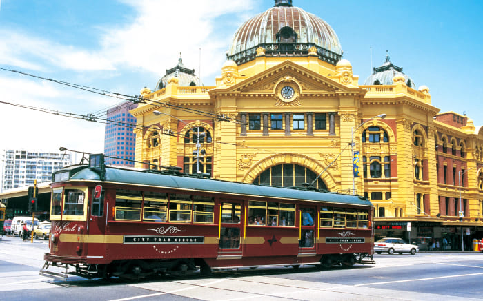 メルボルンの街