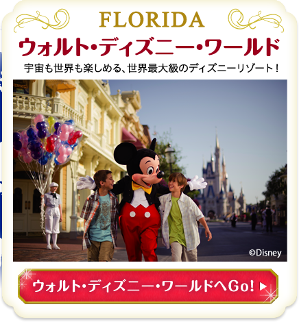 フロリダ ウォルト・ディズニー・ワールド・リゾート