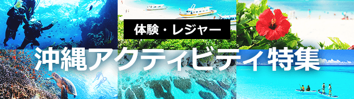 沖縄アクティビティ特集